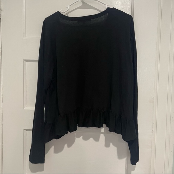 Truly Madly Deeply peplum long sleeve | medium - Picture 4 of 5